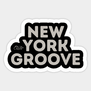 New York Groove Sticker